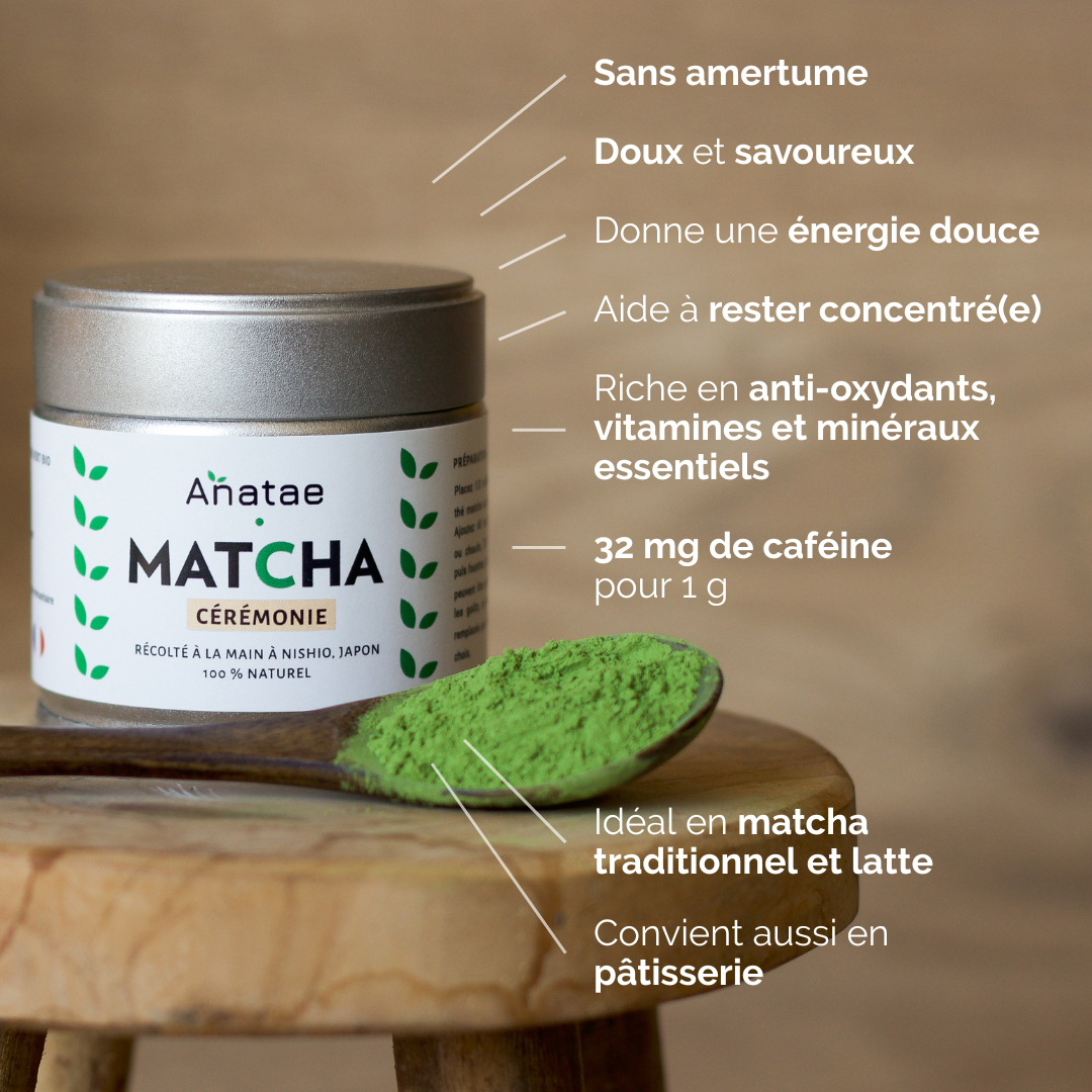 THÉ MATCHA CÉRÉMONIE BIO
