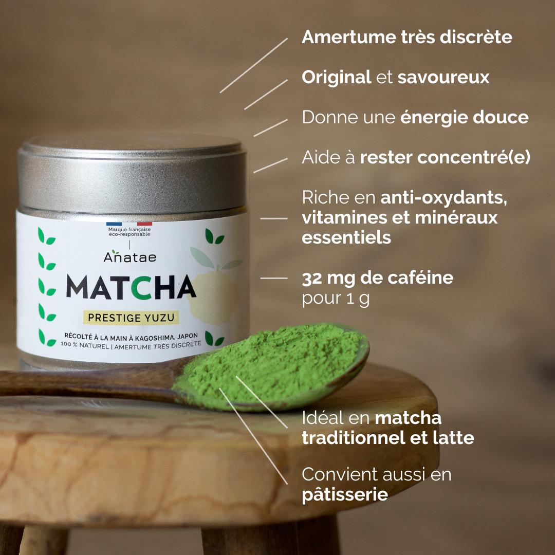 DUO MATCHA BIO : CÉRÉMONIE & YUZU