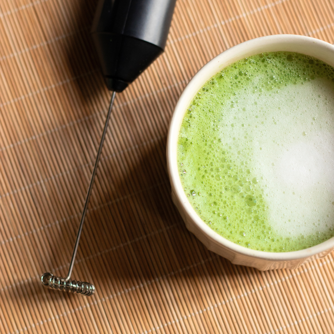 KIT MATCHA : THÉ MATCHA CÉRÉMONIE BIO ET MOUSSEUR ELECTRIQUE