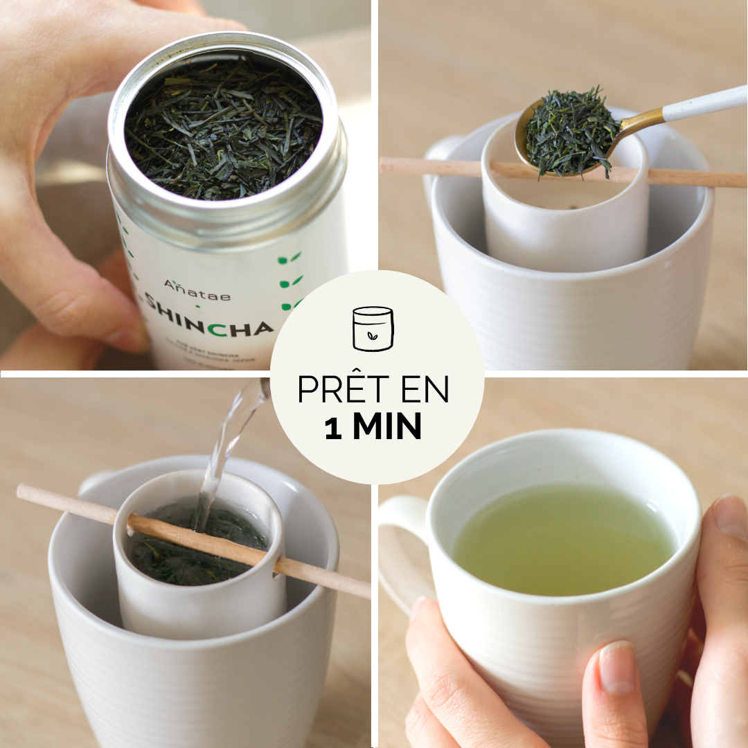 THÉ SHINCHA BIO (SENCHA DE PREMIÈRE RÉCOLTE)